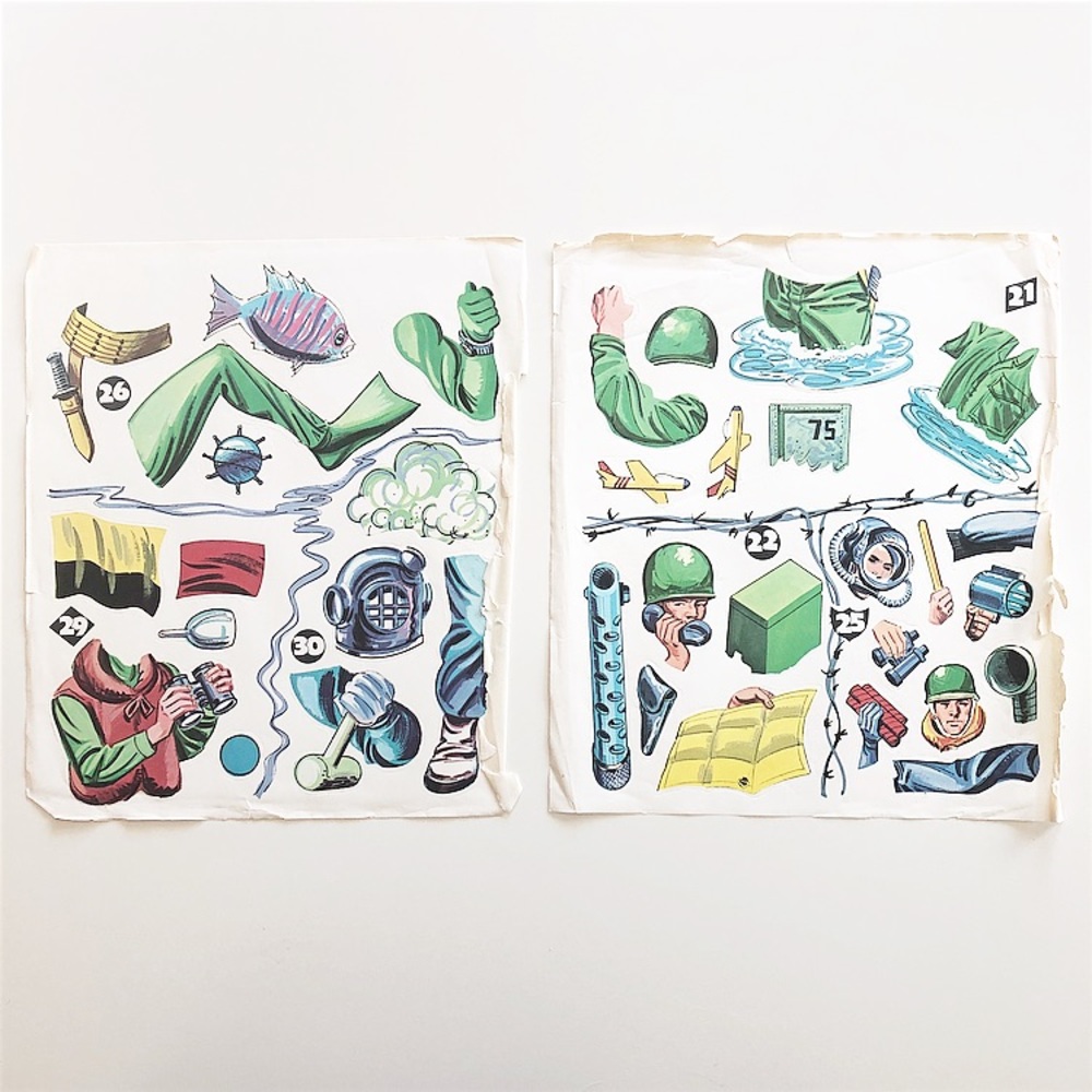 Rare Collectable Vintage G.I. Joe Sticker Fun Activity Book - Picture 6 of 7